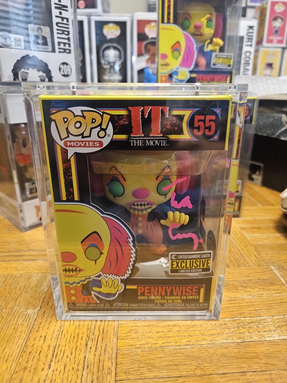 Autographed Tim Curry Pennywise Funko